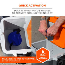 Load image into Gallery viewer, Chill-Its 6715 Evaporative Hard Hat Cooling Pad- Polymers - Pack of 24