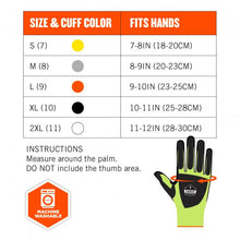 Load image into Gallery viewer, ProFlex 7141 Hi-Vis Nitrile Coated Cut-Resistant Gloves - ANSI A4, Wet Grip, Dorsal Protection