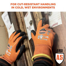 Load image into Gallery viewer, ProFlex 7551 Coated Cut-Resistant Winter Work Gloves - ANSI A5, Waterproof
