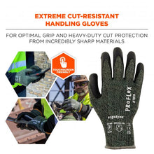 Load image into Gallery viewer, ProFlex 7070 Nitrile Coated Cut-Resistant Gloves - ANSI A7, 13g, Heat Resistant