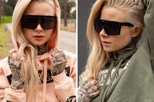 Load image into Gallery viewer, LAZER FACE SUNGLASSES: BLACK Z.87