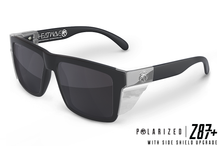 Load image into Gallery viewer, XL VISE Z87 SUNGLASSES: POLARIZED BLACK FRAME