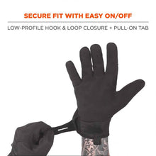 Load image into Gallery viewer, ProFlex 812BLK High-Dexterity Black Tactical Gloves
