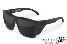 Load image into Gallery viewer, XL VISE Z87 SUNGLASSES: POLARIZED BLACK FRAME