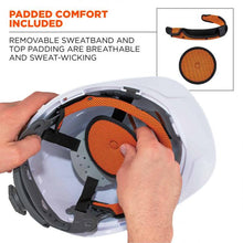 Load image into Gallery viewer, Skullerz 8973 Class C Full Brim Hard Hat - Ratchet Suspension