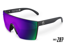 Load image into Gallery viewer, LAZER FACE SUNGLASSES: ULTRA-VIOLET Z.87