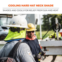 Load image into Gallery viewer, Chill-Its 6670CT Evaporative Cooling Hard Hat Neck Shade - PVA
