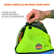Load image into Gallery viewer, Chill-Its 6670CT Evaporative Cooling Hard Hat Neck Shade - PVA