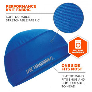 Chill-Its 6632 Cooling Skull Cap - Performance Knit - Pack of 6