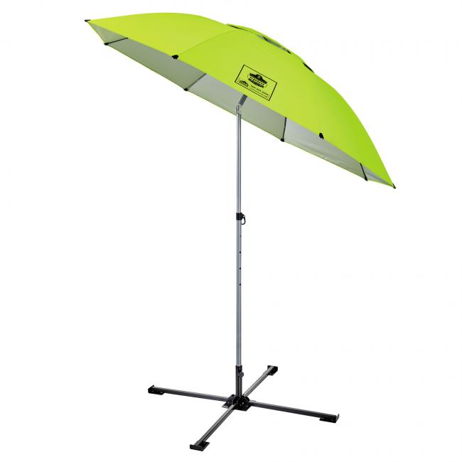 SHAX 6199 Lightweight Work Umbrella and Stand Kit – Got Safety