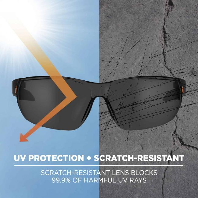 Skullerz VALI Frameless Safety Glasses // Sunglasses – Got Safety Services