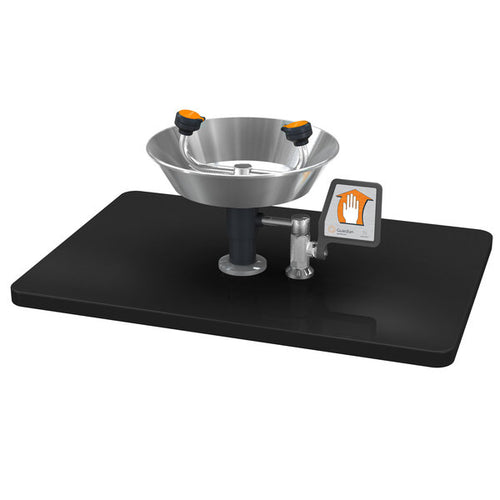 Guardian Eyewash, Deck Mounted, Stainless Steel Bowl