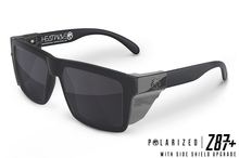 Load image into Gallery viewer, XL VISE Z87 SUNGLASSES: POLARIZED BLACK FRAME