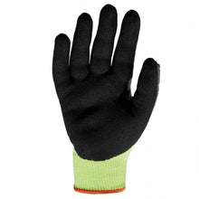Load image into Gallery viewer, ProFlex 7141 Hi-Vis Nitrile Coated Cut-Resistant Gloves - ANSI A4, Wet Grip, Dorsal Protection