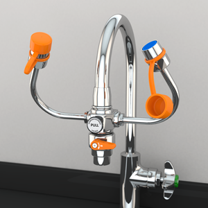 Guardian EyeSafe-X™ Faucet-Mounted Eyewash with Faucet Control Valve