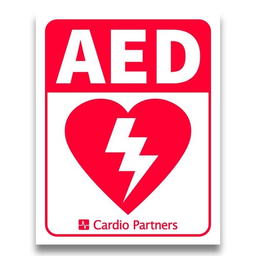 AED WALL SIGN