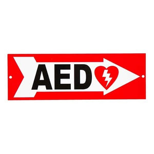 AED DIRECTIONAL WALL SIGN - RIGHT
