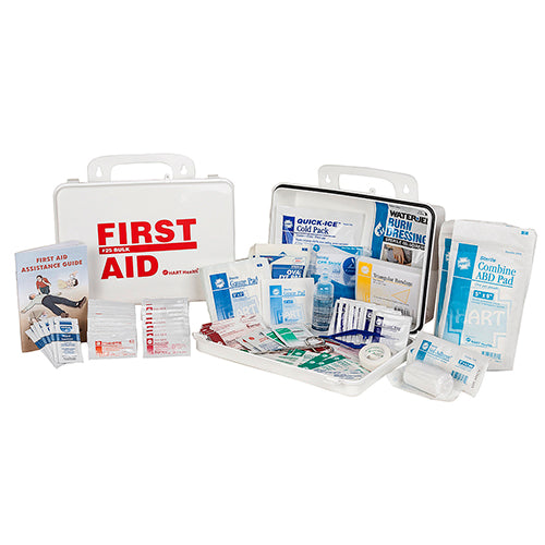 25-PERSON FIRST AID KIT - POLYPROPYLENE CASE
