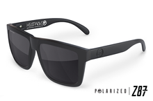 Load image into Gallery viewer, XL VISE Z87 SUNGLASSES: POLARIZED BLACK FRAME